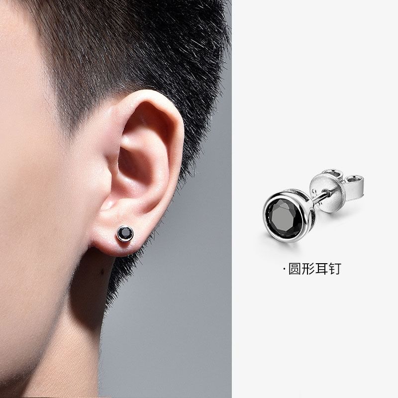 Rhinestone Alloy Stud Earring (Various Designs)