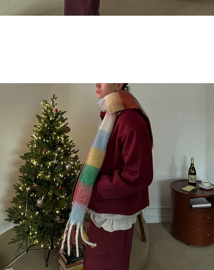 Checkerboard Scarf