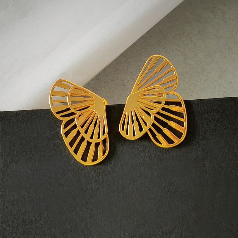 Wing Stud Earring