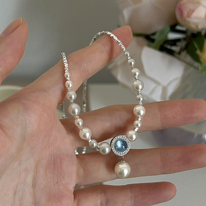 Faux Pearl Beaded Necklace / Bracelet