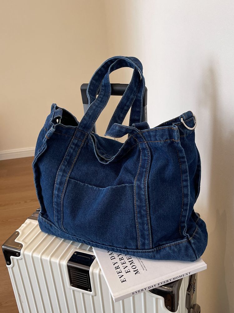 Denim Tote Bag