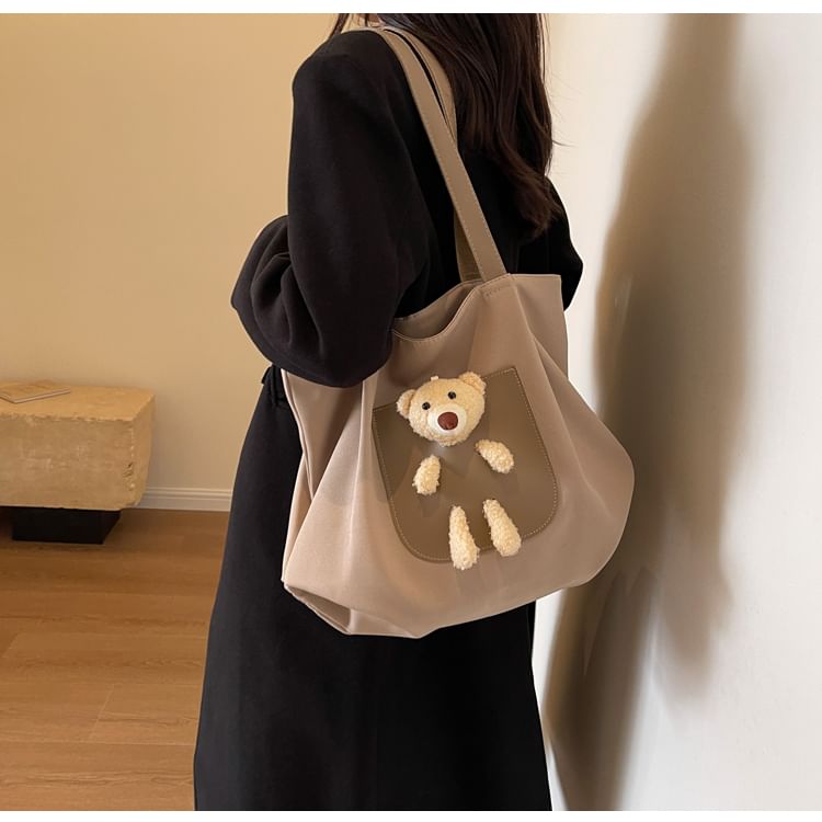 Bear Detail Tote Bag