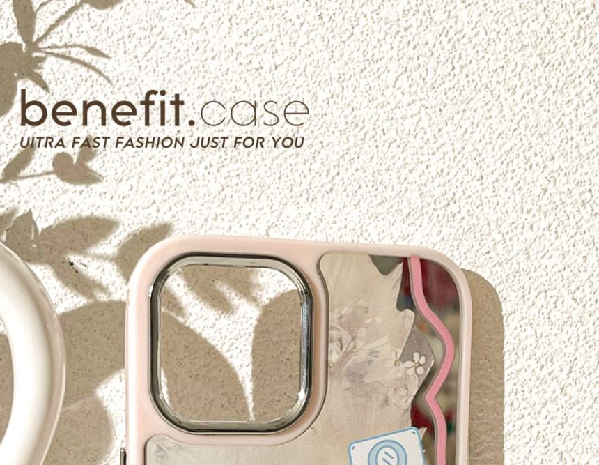 Case Mirrored Phone Cat