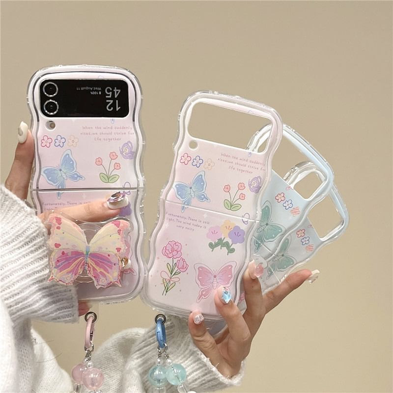 Butterfly Flower Mobile Phone  Case