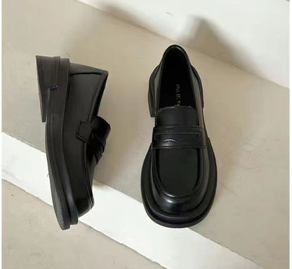 Plain Penny Loafers