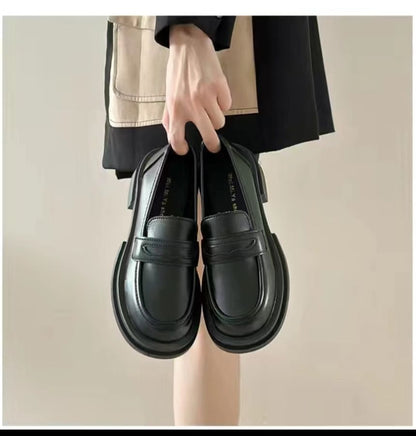 Plain Penny Loafers