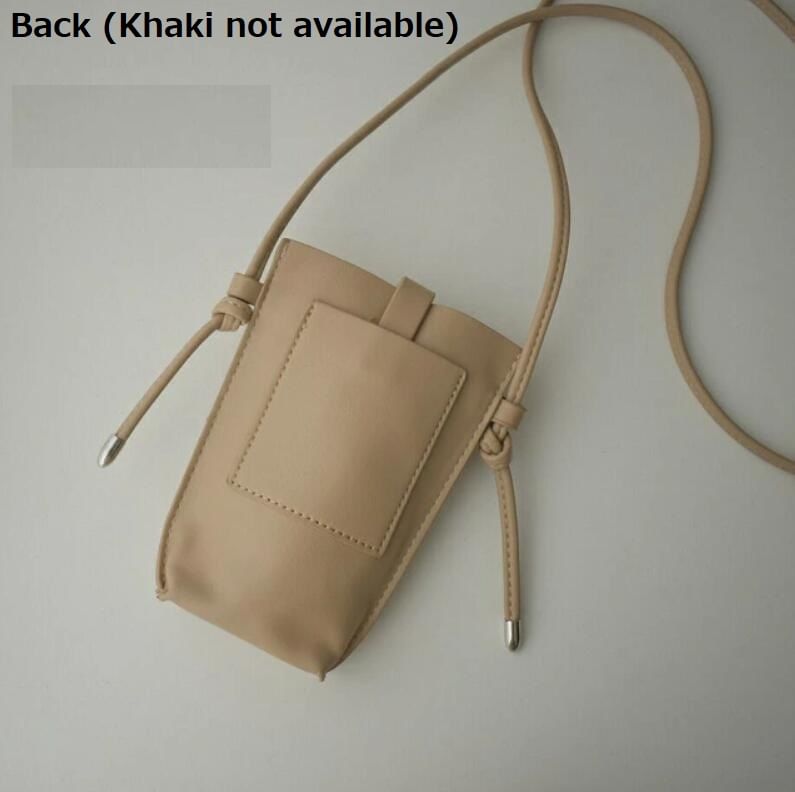 Bag Phone Crossbody Faux Leather Plain Mobile