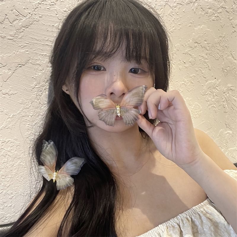 Butterfly Clip Hair Acrylic