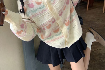 Floral Cardigan