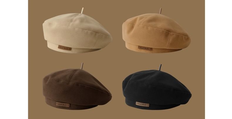 Panel Plain Beret