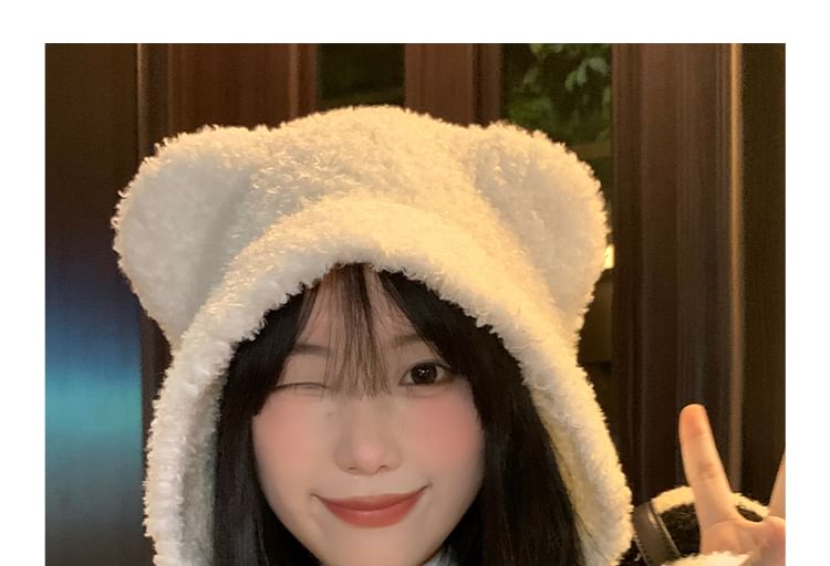 Bonnet Bear Hat Ear Chenille