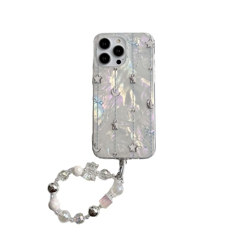 Moon & Star Phone Case - iPhone 15 Pro Max / 15 Pro / 15 Plus / 15 / 14 Pro Max / 14 Pro / 14 / 13 Pro Max / 13 Pro / 13 / 12 Pro Max / 12 Pro / 12 / 11