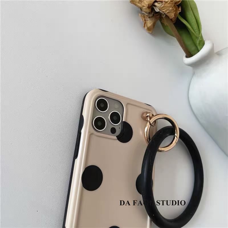 Phone Case Hoop Dot Polka