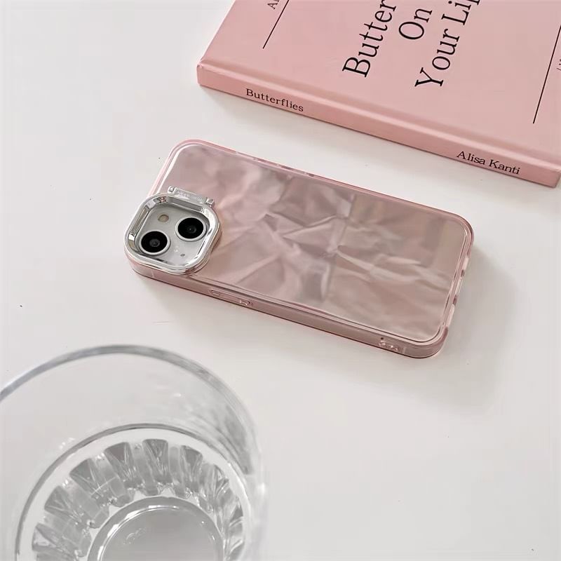 Case Holographic Stand Textured Phone