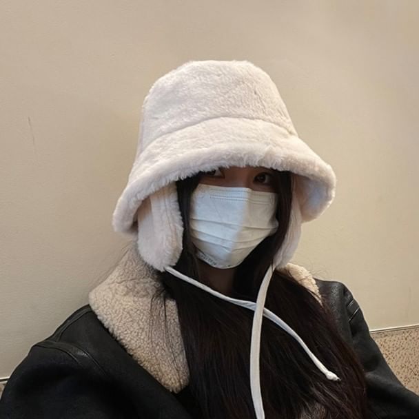 Bucket Fleece Hat Plain