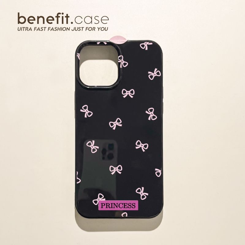 / Case Phone Bow Bear