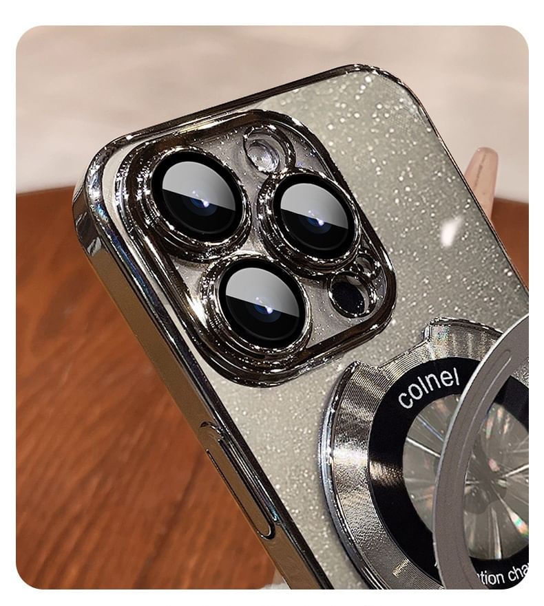 Ring Stand Case Phone Glitter