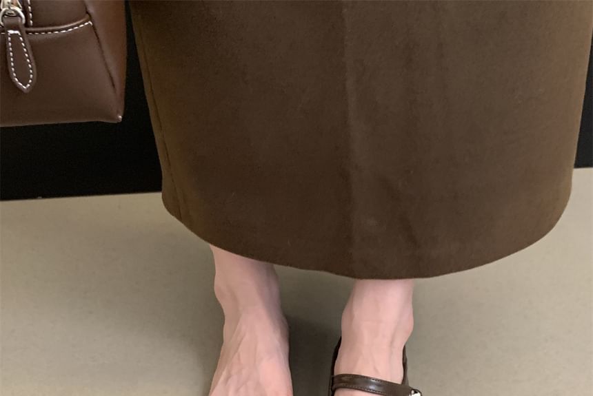 Mary Square Flats Toe Jane