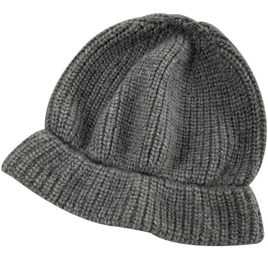 Beanie Slouchy Plain Knit