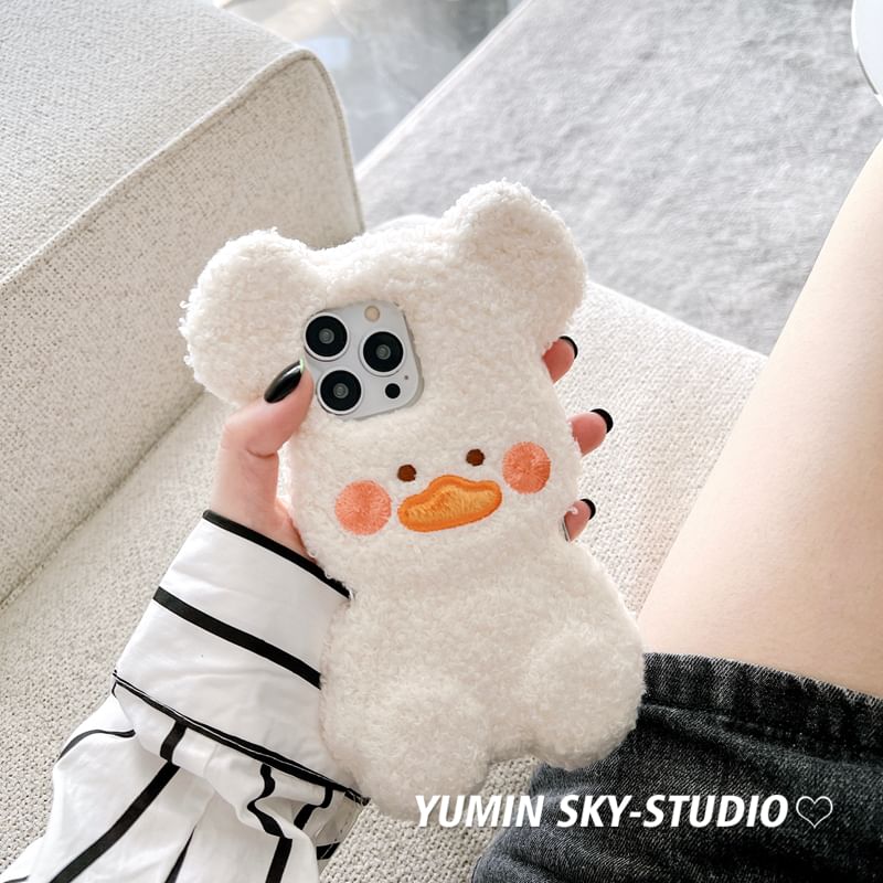 Phone Duck Case Chenille