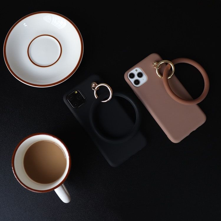 Plain Phone Hoop Charm Case