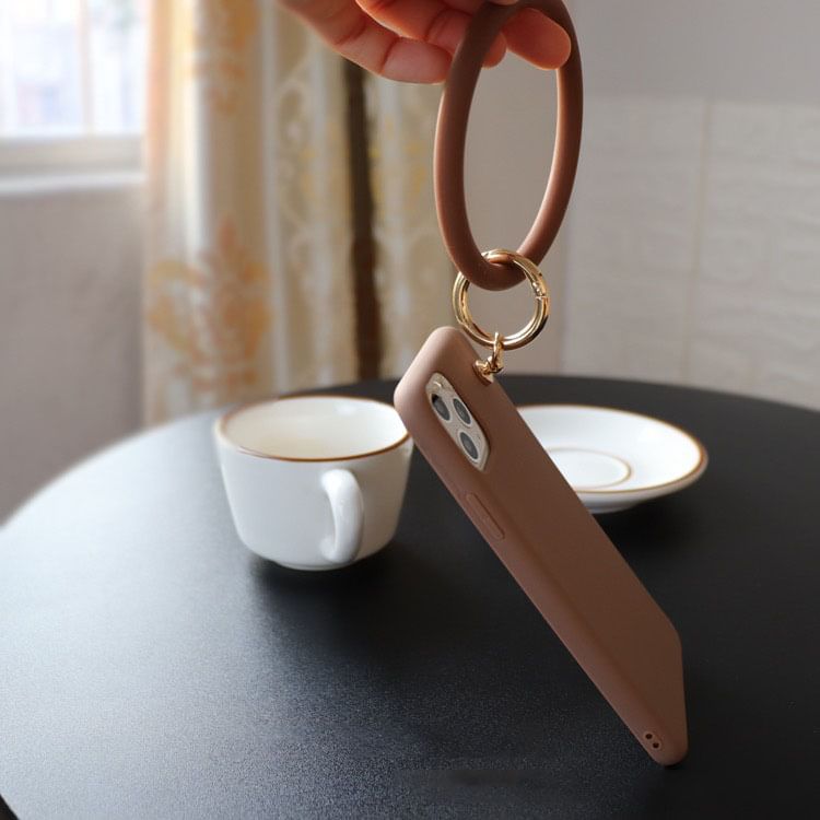 Plain Phone Hoop Charm Case