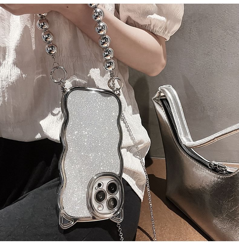 Phone Case Ear Cat Lanyard