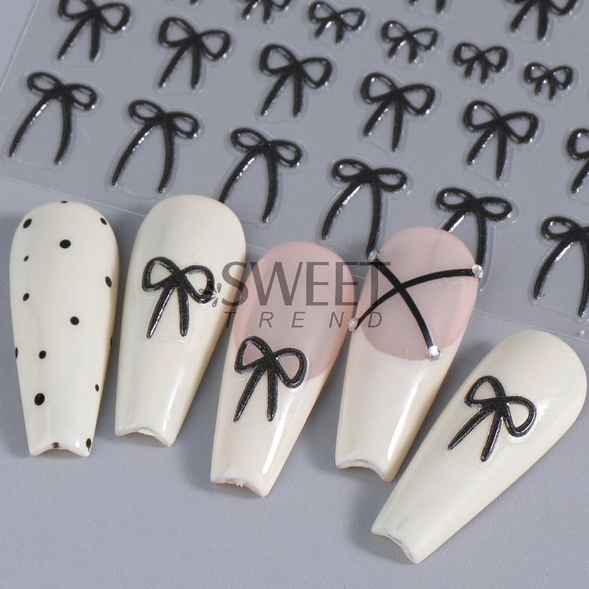 Bow Nail Art Stickers