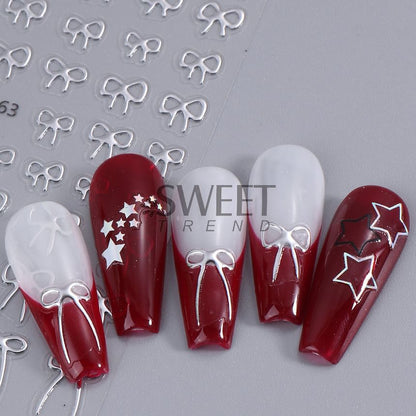 Bow Nail Art Stickers