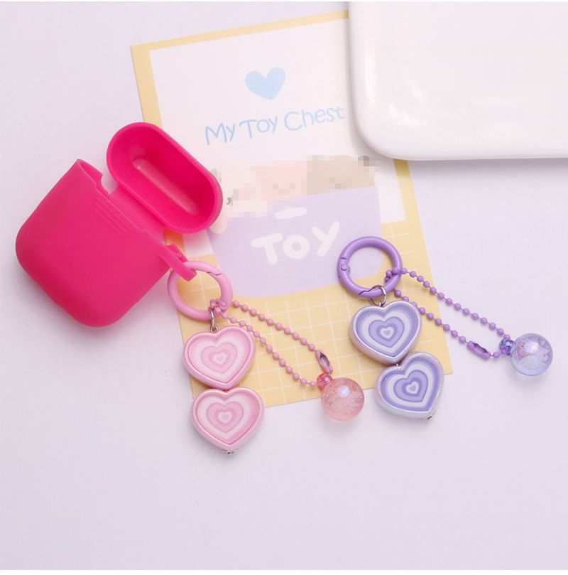 Heart Bag Charm Keyring