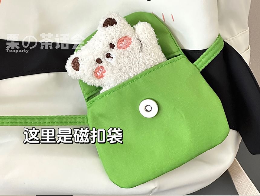 Panda Print Backpack