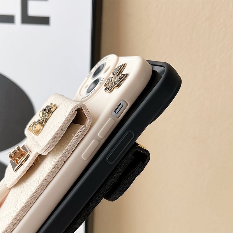 Case Holder Phone Card Bear