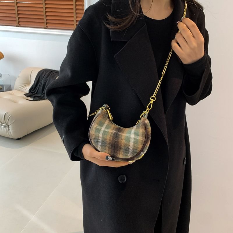 Crossbody Bag Strap Chain Patterned