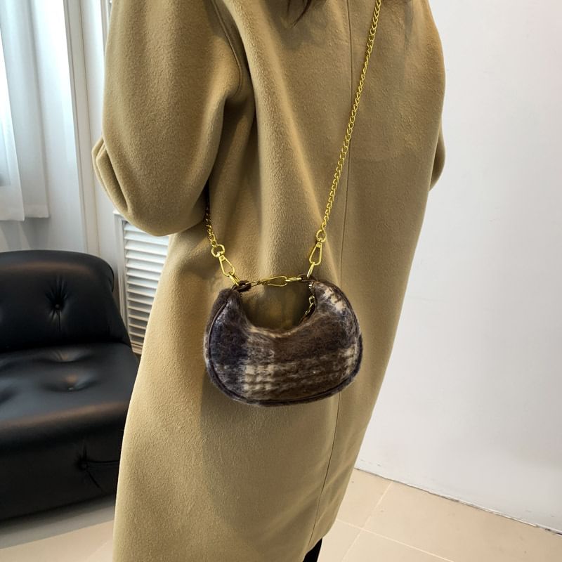 Crossbody Bag Strap Chain Patterned