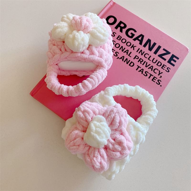 Floral Knit AirPods / Pro Earphone Case Skin