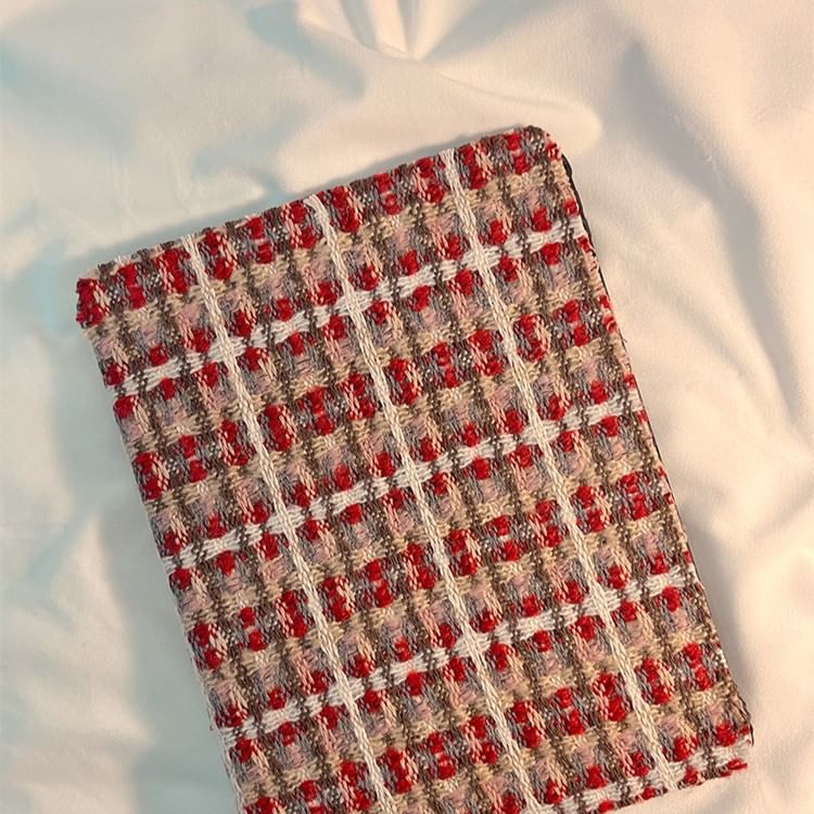 Knit iPad Plaid Case