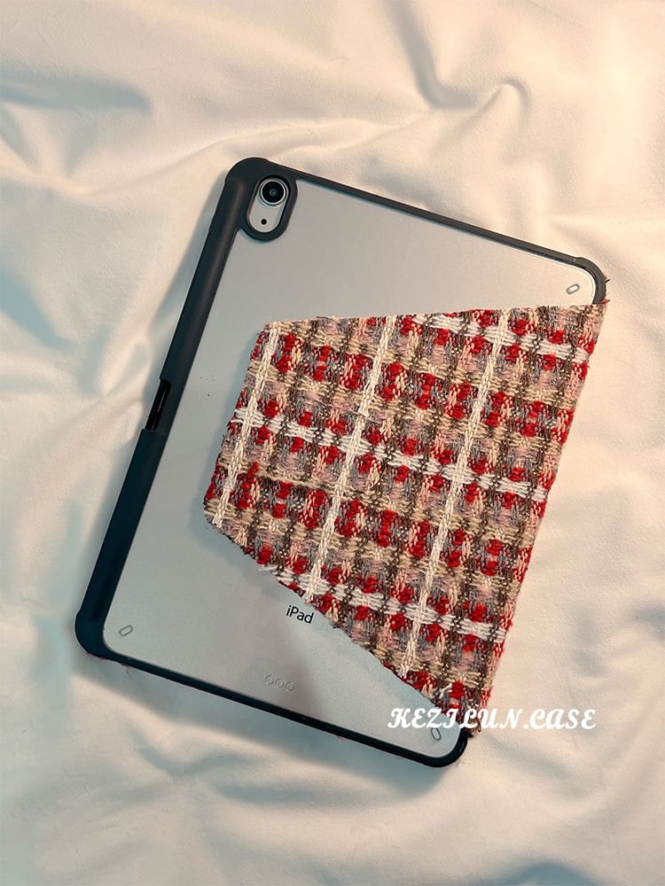 Knit iPad Plaid Case