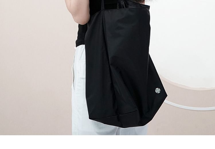 Nylon Plain Tote Bag