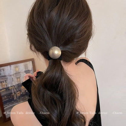 Faux Pearl Hair Tie / Set