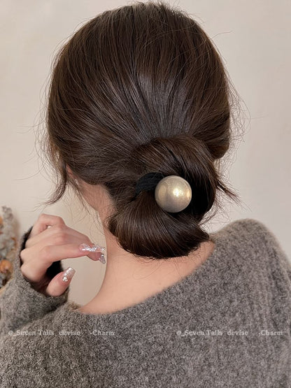 Faux Pearl Hair Tie / Set