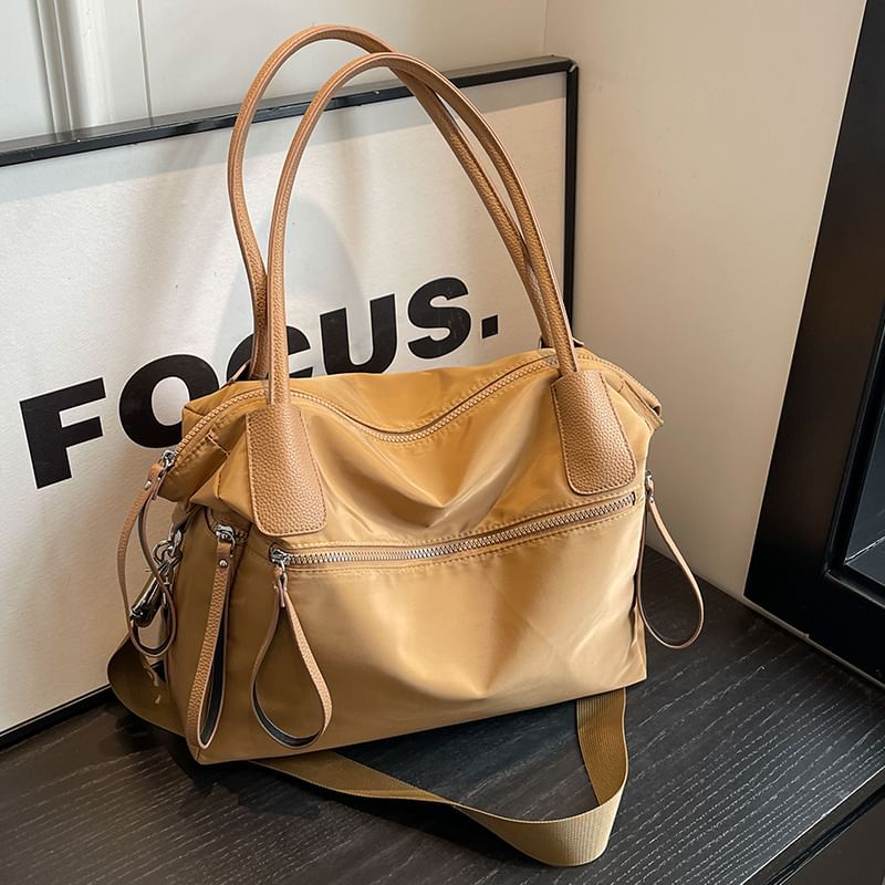 Multi-Pocket Tote Bag