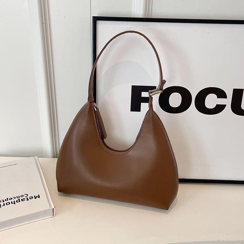 Leather Shoulder Bag Faux