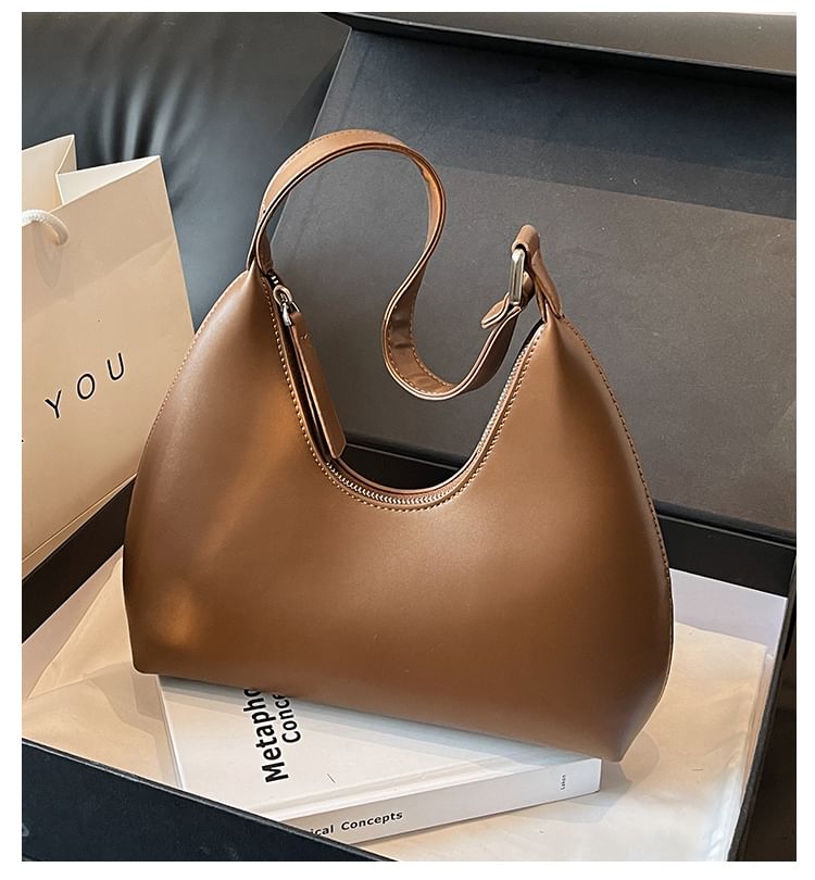 Leather Shoulder Bag Faux