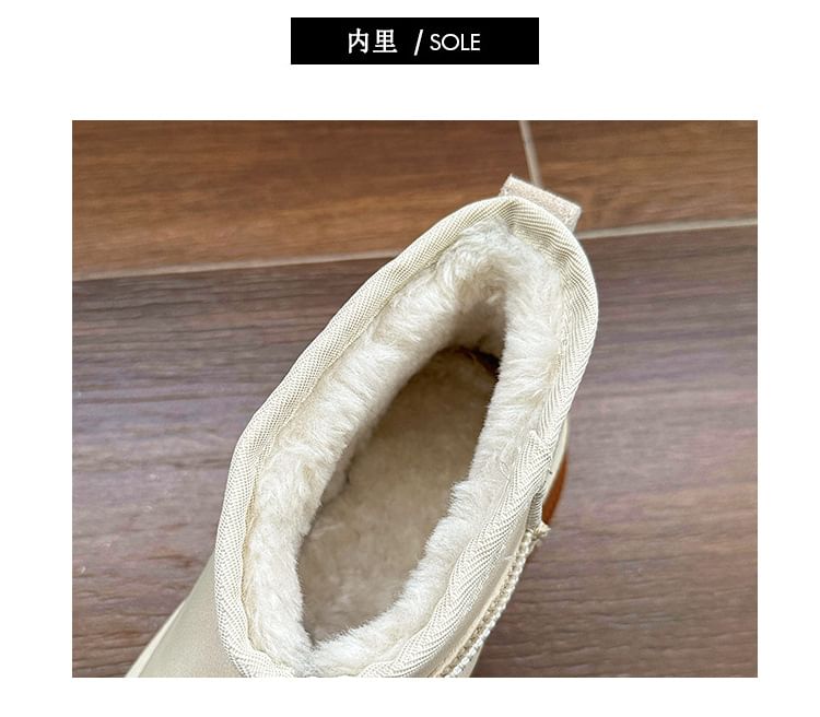 Boots Ankle Platform Snow