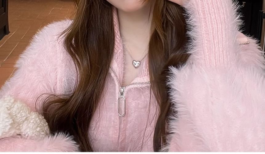 Chenille Ear Plate Cat Metal Hat