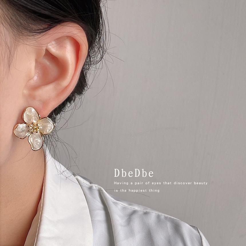 Glaze Floral Alloy Cuff Ear