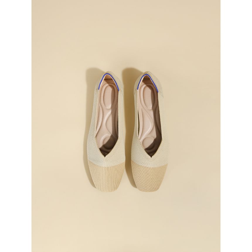 Flats Woven Pointed