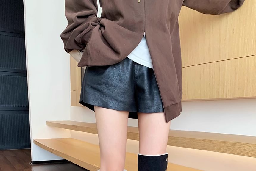 Folded Over-The-Knee Boots