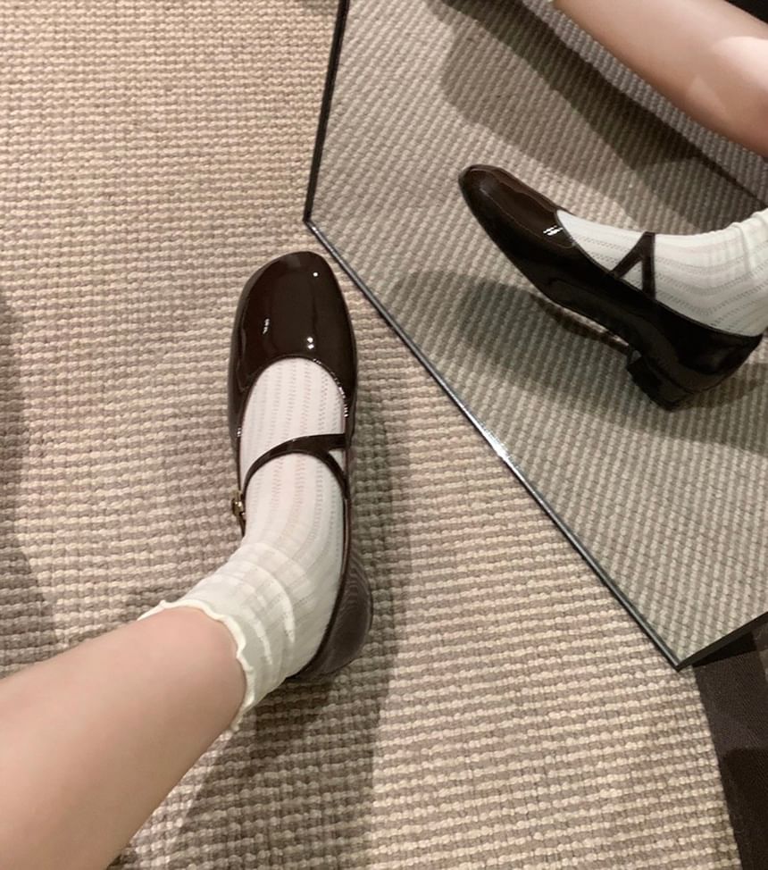 Flats Mary Jane Patent