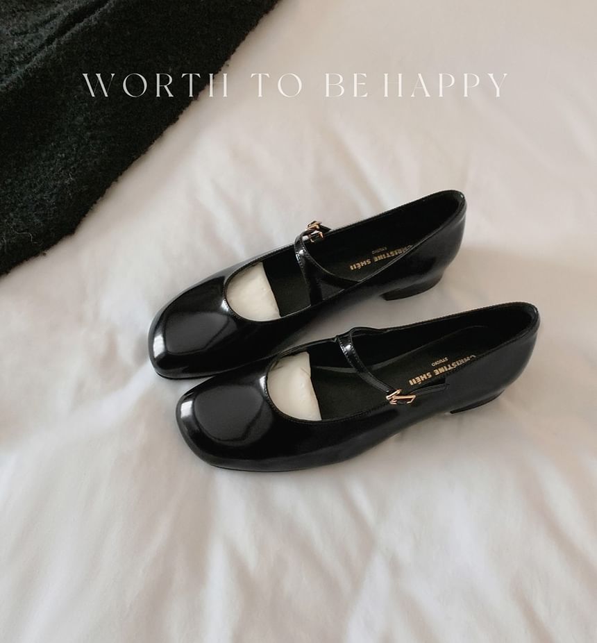 Flats Mary Jane Patent